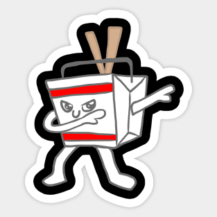 Dance Steppes Skirting Beaten Dances Rice Sticker